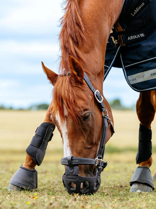 Noma Grazing Muzzle Black