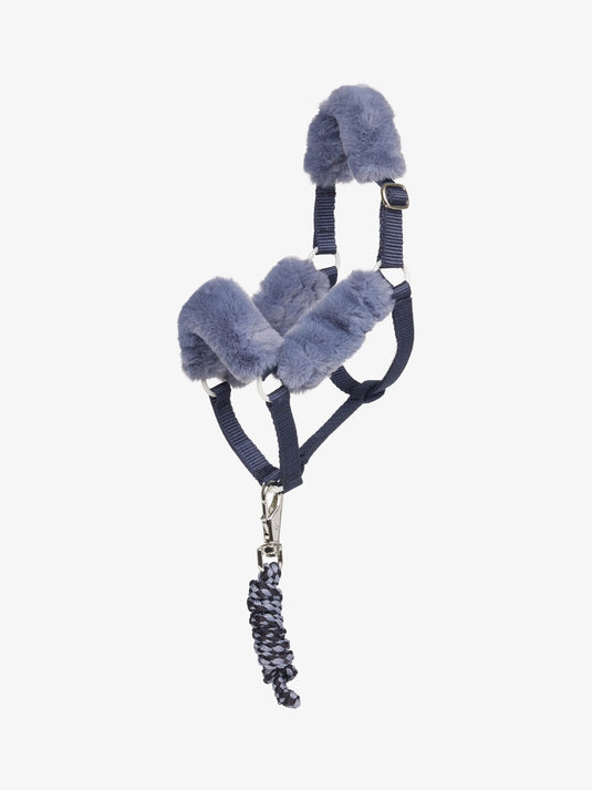 SS26 Hobby Horse Comfort Headcollar & Leadrope Navy