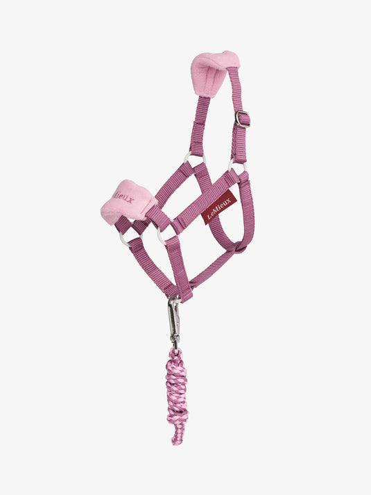 SS26 Hobby Horse Vogue Headcollar & Leadrope Mallow