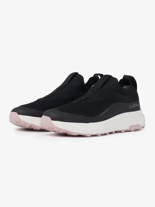 LM Kanta Slip On Waterproof Trainers Black