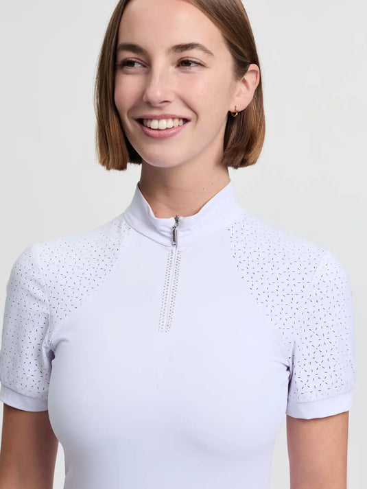 LM Brilliance Verity Short Sleeve Show Shirt White