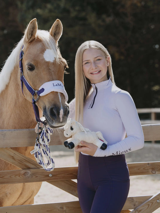 LM Harlow Tiny Beanie Pony Popcorn