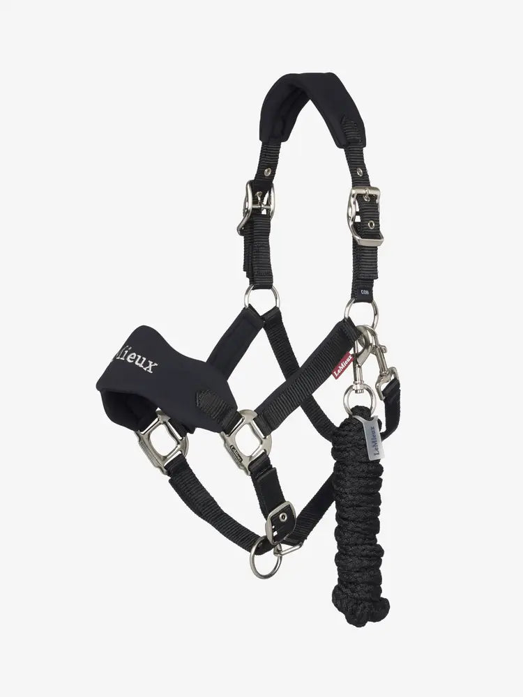 Indlæs billede i Gallery Viewer, LM Breakaway Vogue Headcollar Black
