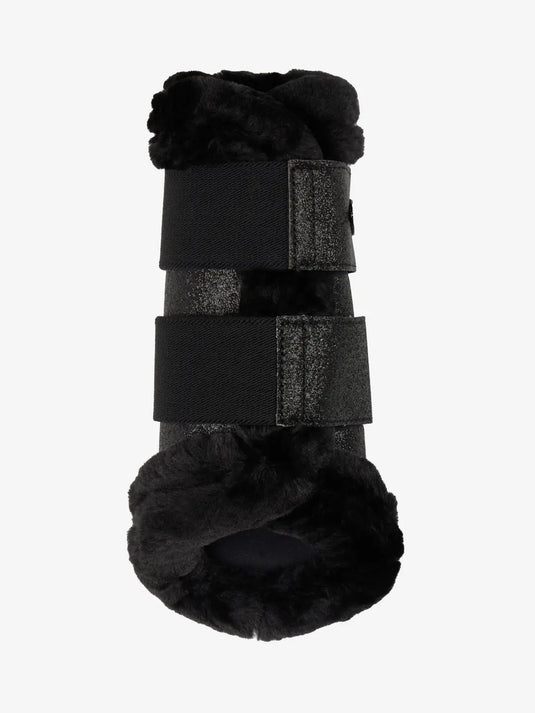 LM Brilliance Fleece Edged Brushing Boot Black