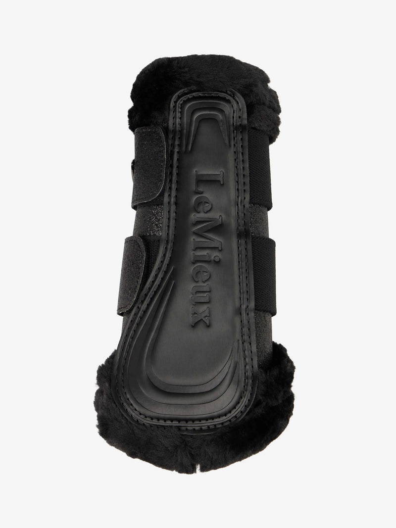 Indlæs billede i Gallery Viewer, LM Brilliance Fleece Edged Brushing Boot Black
