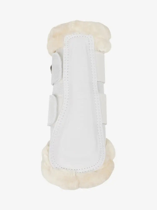 LM Brilliance Fleece Edged Brushing Boot White