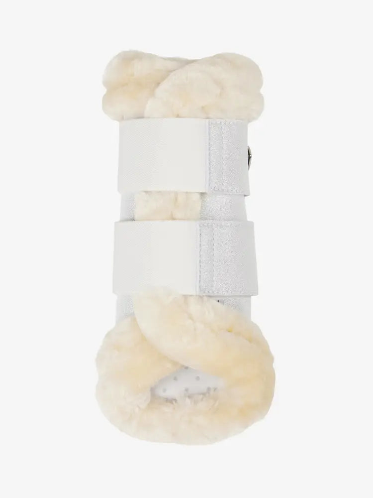 Indlæs billede i Gallery Viewer, LM Brilliance Fleece Edged Brushing Boot White

