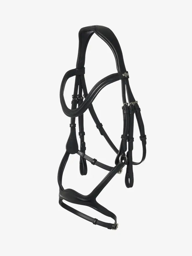 Indlæs billede i Gallery Viewer, LM CORE Kudos Sport Bridle, Black-Silver
