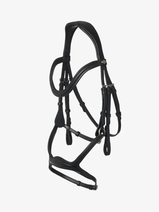 LM CORE Kudos Sport Bridle, Black-Silver