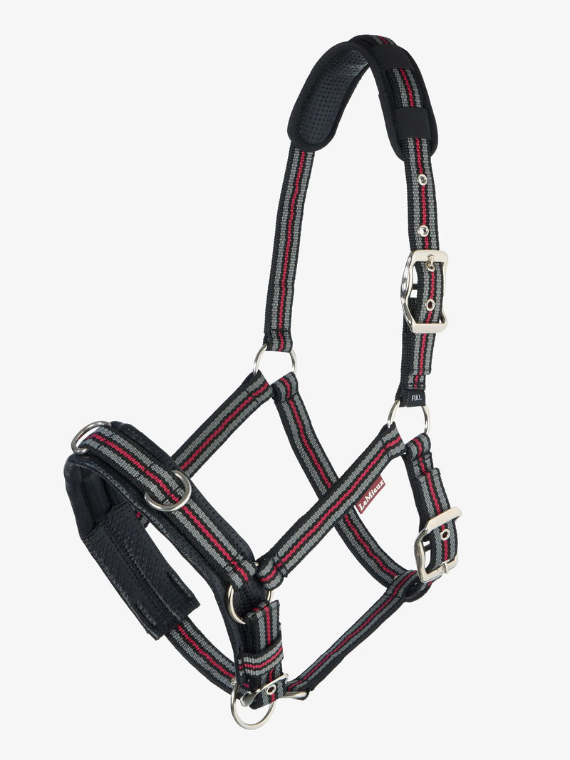 Indlæs billede i Gallery Viewer, LM(F) CORE Cavesson Lunge Headcollar Black

