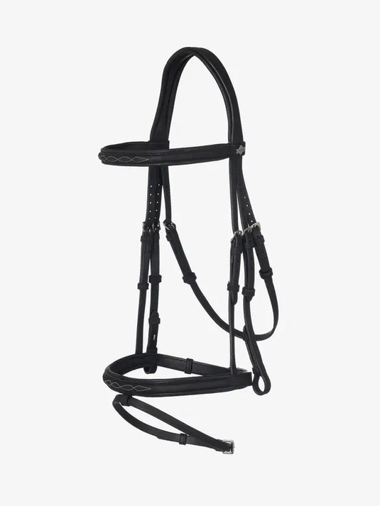 LM(F) CORE Arika Classique Flash Bridle Black