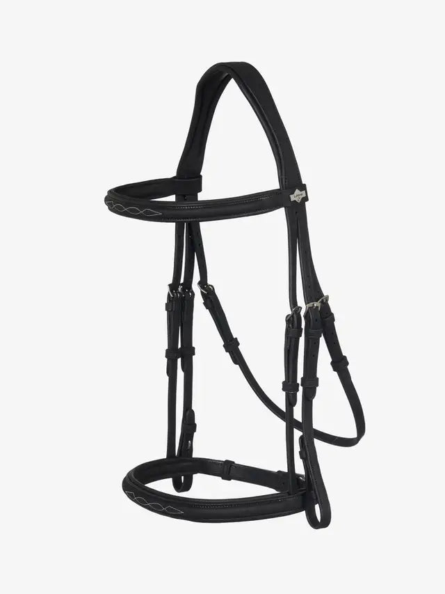 Indlæs billede i Gallery Viewer, LM(F) CORE Arika Classique Cavesson Bridle Black
