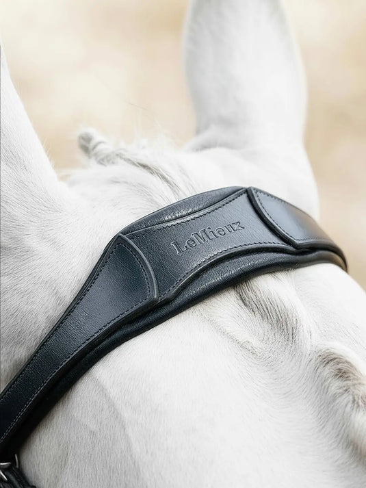 LM Arika Anatomic Flash Bridle Black/Silver