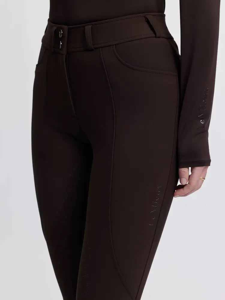 Indlæs billede i Gallery Viewer, LM Brilliance Full Seat Breeches Espresso
