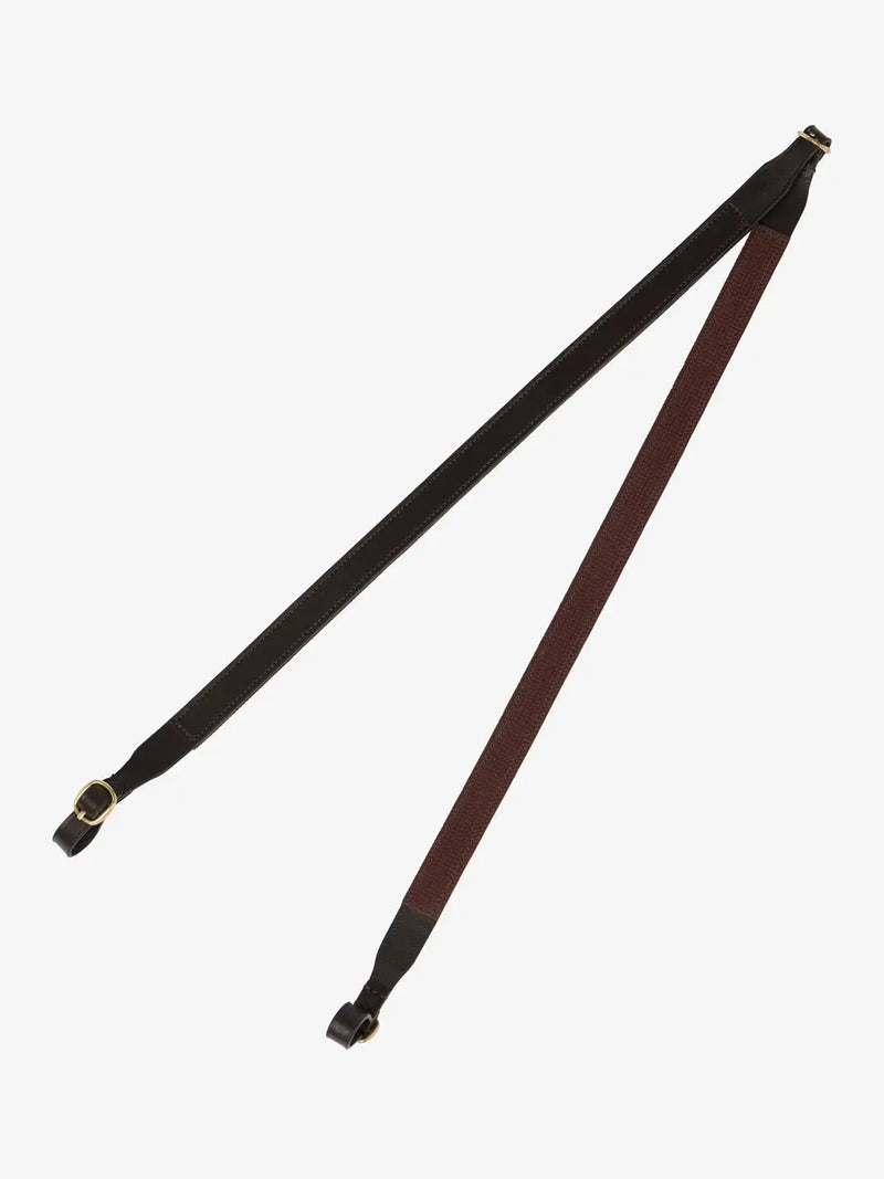 Indlæs billede i Gallery Viewer, LM Hobby Horse Rubber Grip Reins Brown
