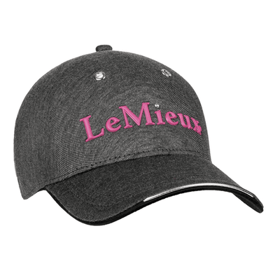 LeMieux Stud Baseball Cap Carbon Grey