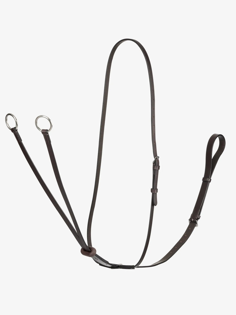 Indlæs billede i Gallery Viewer, LM(F) CORE Arika Running Martingale Brown/Silver
