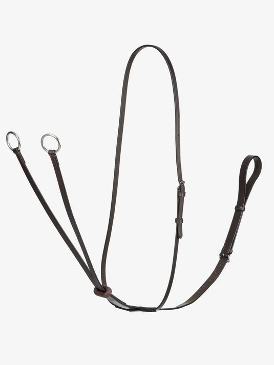LM(F) CORE Arika Running Martingale Brown/Silver