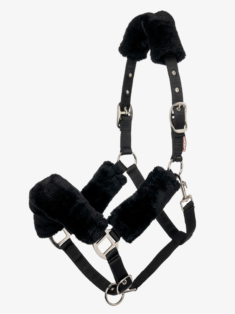 Indlæs billede i Gallery Viewer, LM(F) CORE Comfort Headcollar Black
