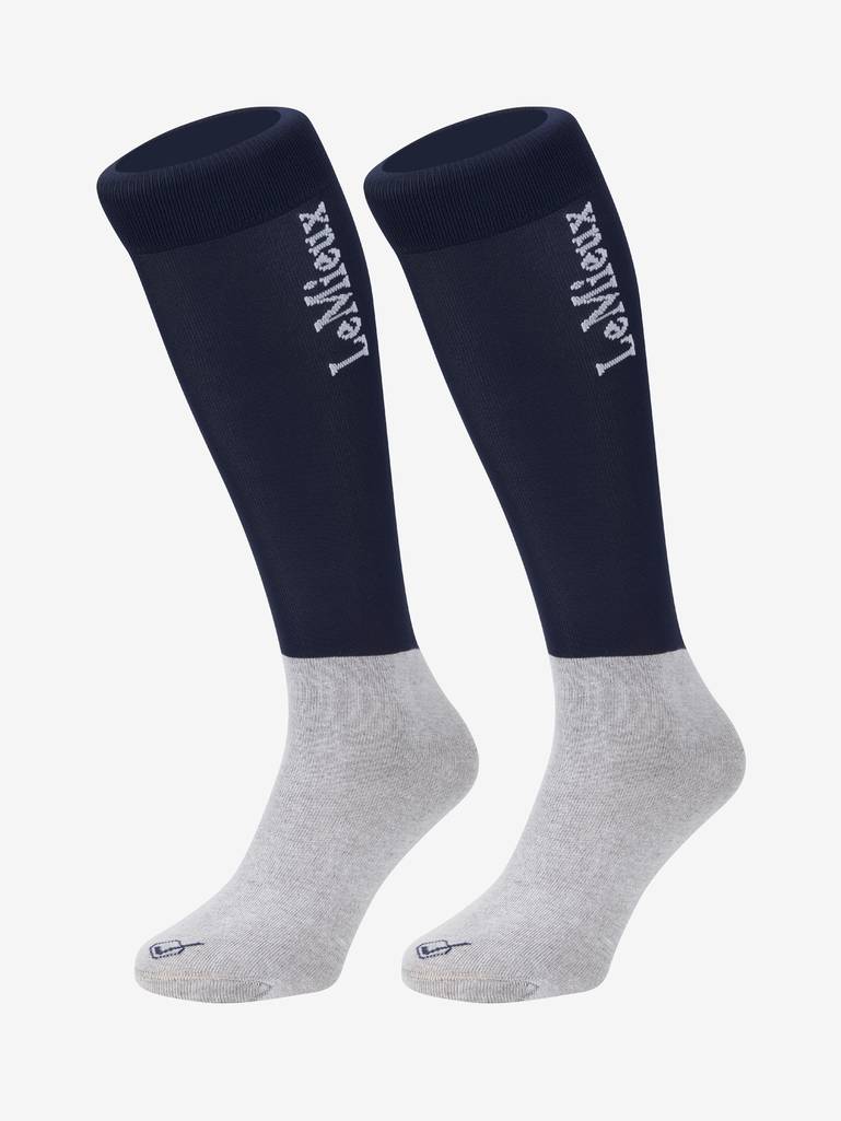 Indlæs billede i Gallery Viewer, LM Competition Socks 2 pack Navy
