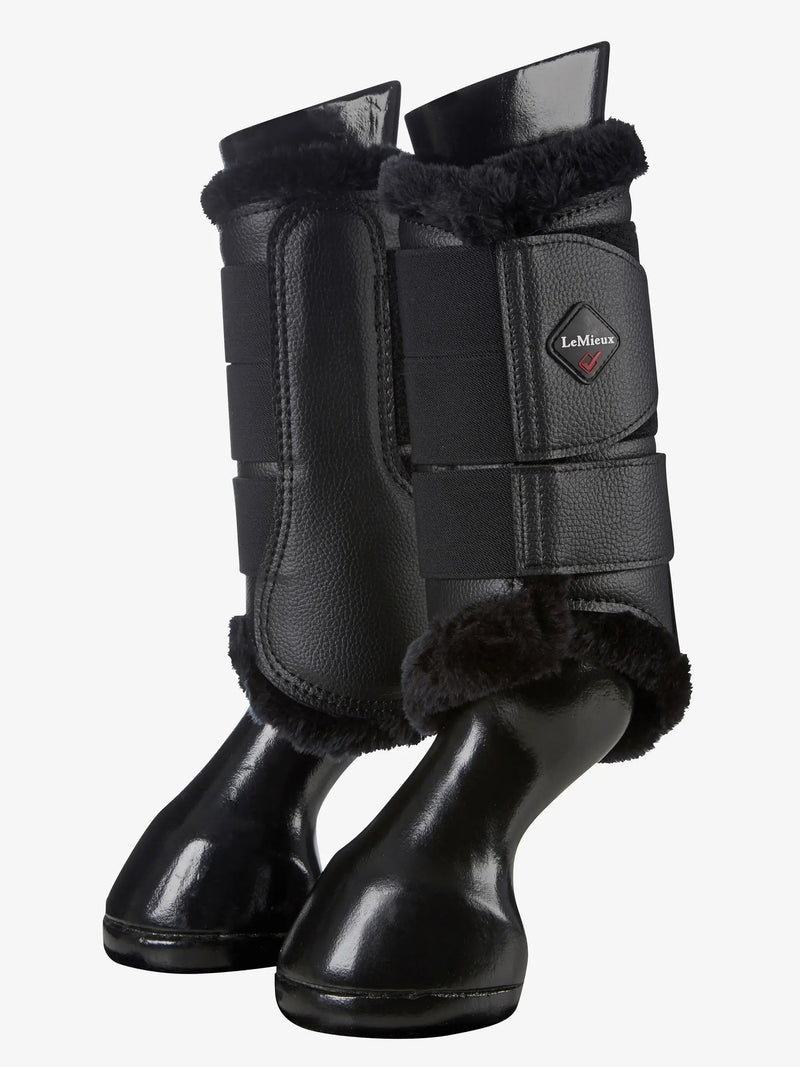 Indlæs billede i Gallery Viewer, LM(F) CORE Fleece Lined Brushing Boots Black

