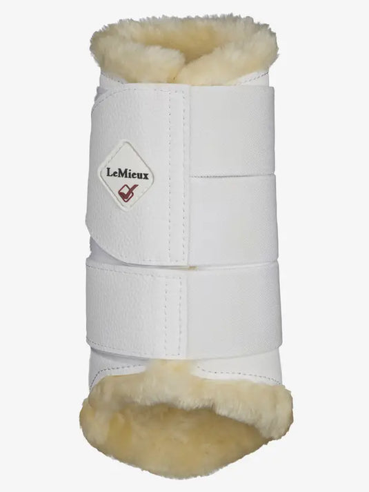 LM(F) CORE Fleece Lined Brushing Boots White