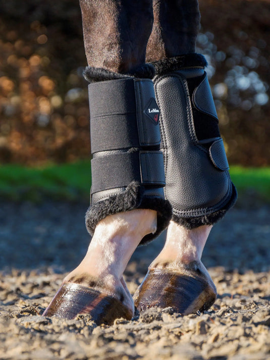 LM(F) CORE Fleece Lined Brushing Boots Black