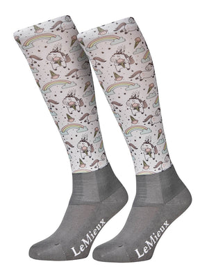 Unicorn Rainbows Footsie Sock - Trade 5 Pack Junior