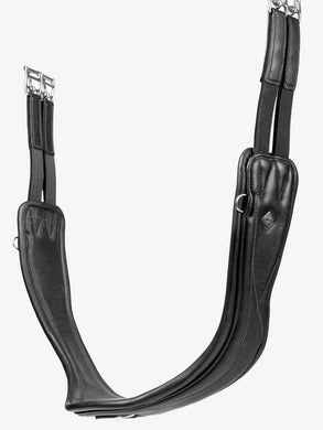 LM Gel-Tek Anatomic Jumping Girth Black