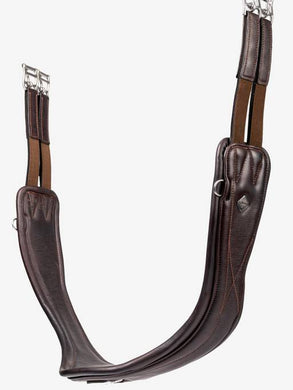 LM Gel-Tek Anatomic Jumping Girth Brown