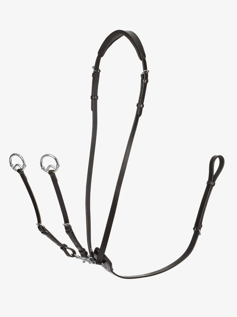 Indlæs billede i Gallery Viewer, LM Kudos Running Martingale Brown/Silver
