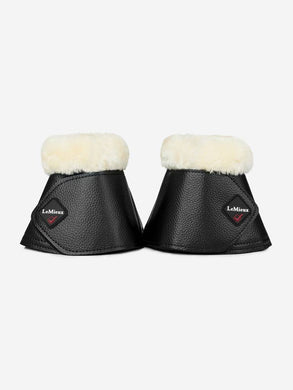 LM WrapRound klokke m. fleece Sort-Natur