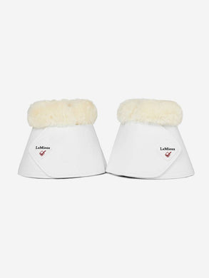 LM WrapRound klokke m. fleece Hvid-Natur