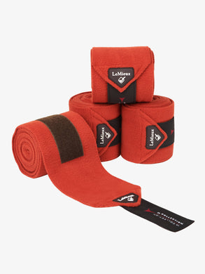 LM Classic Polo Bandages Set of 4 Sienna