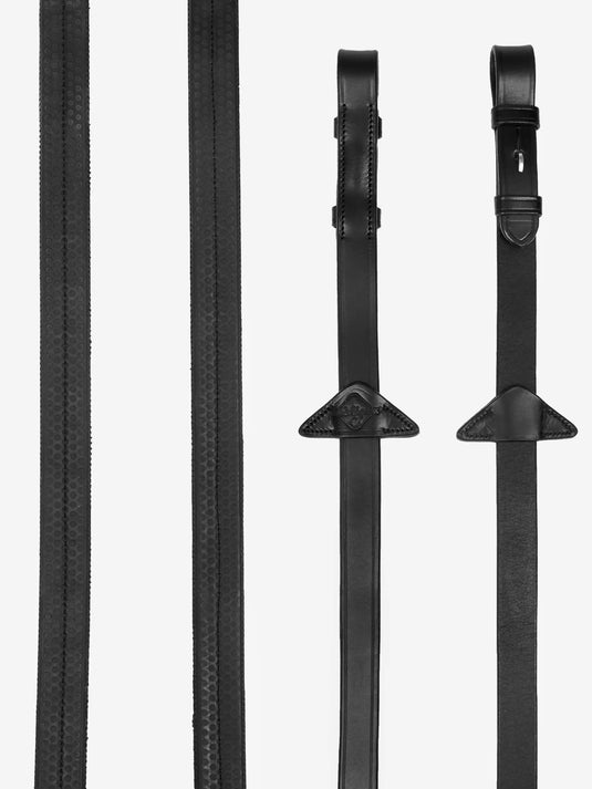 LM(F) CORE Rubber Reins Black