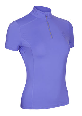 LM Activewear Short Sleeve Base Layer Bluebell