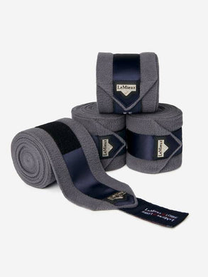 LeMieux Twilight Polo bandage, 4 stk, Grå Pony