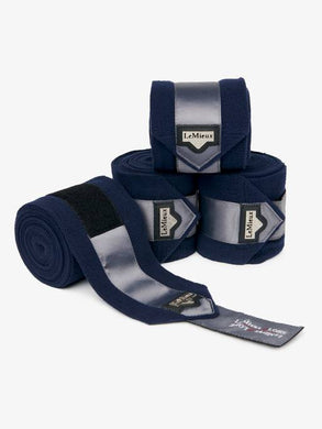 LeMieux Twilight Polo bandage, 4 stk, Navy Pony