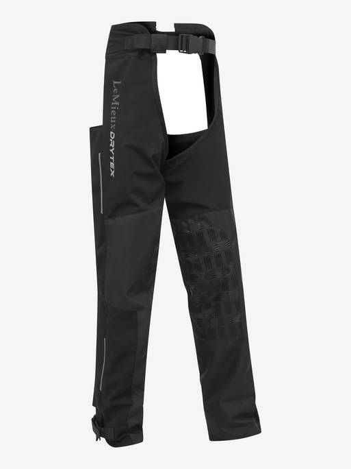 Young Rider Waterproof Chaps Black
