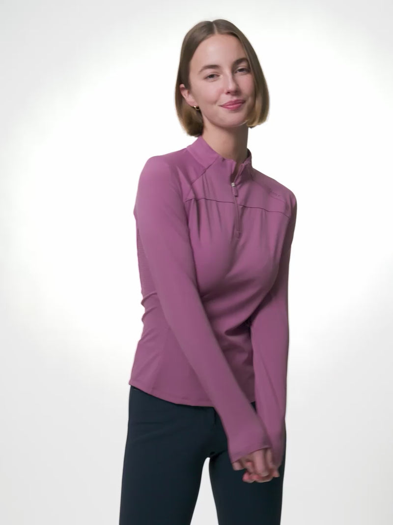Indlæs og afspil video i Gallery Viewer, SS26 Airflow Long Sleeve Base Layer Mallow
