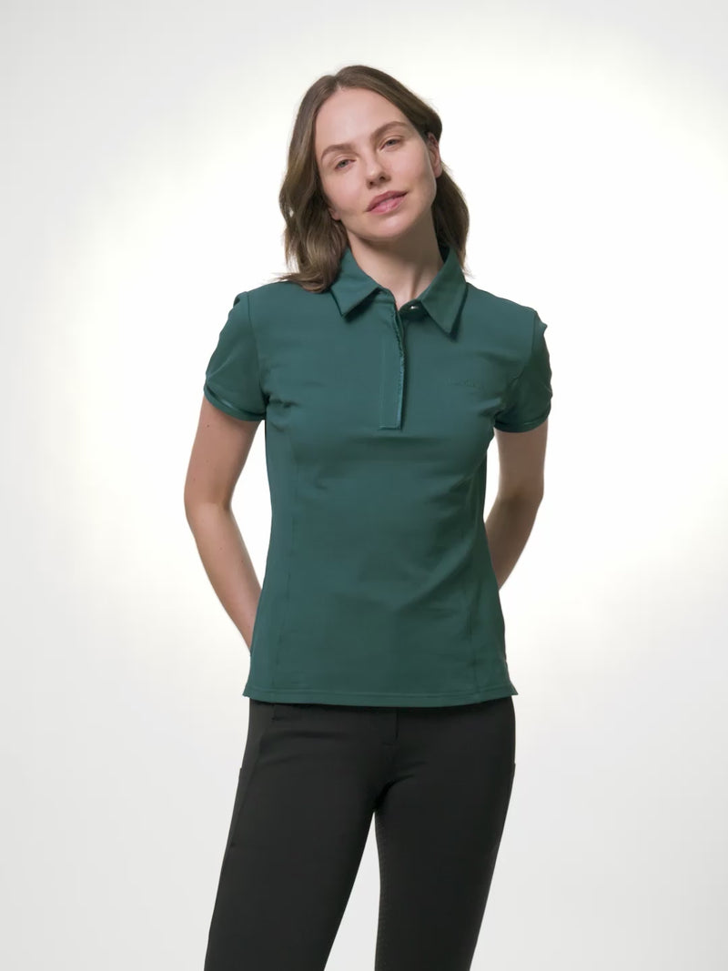 Indlæs og afspil video i Gallery Viewer, SS26 Pixie Polo Shirt Jungle
