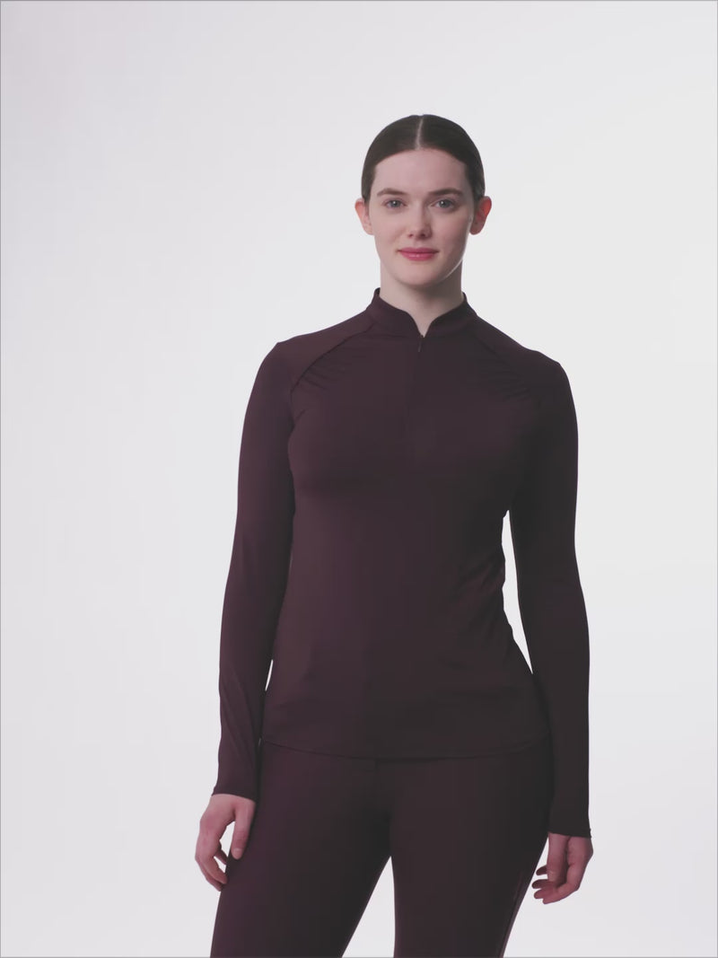 Indlæs og afspil video i Gallery Viewer, AW25 LM Heyden Lightweight Base Layer Damson
