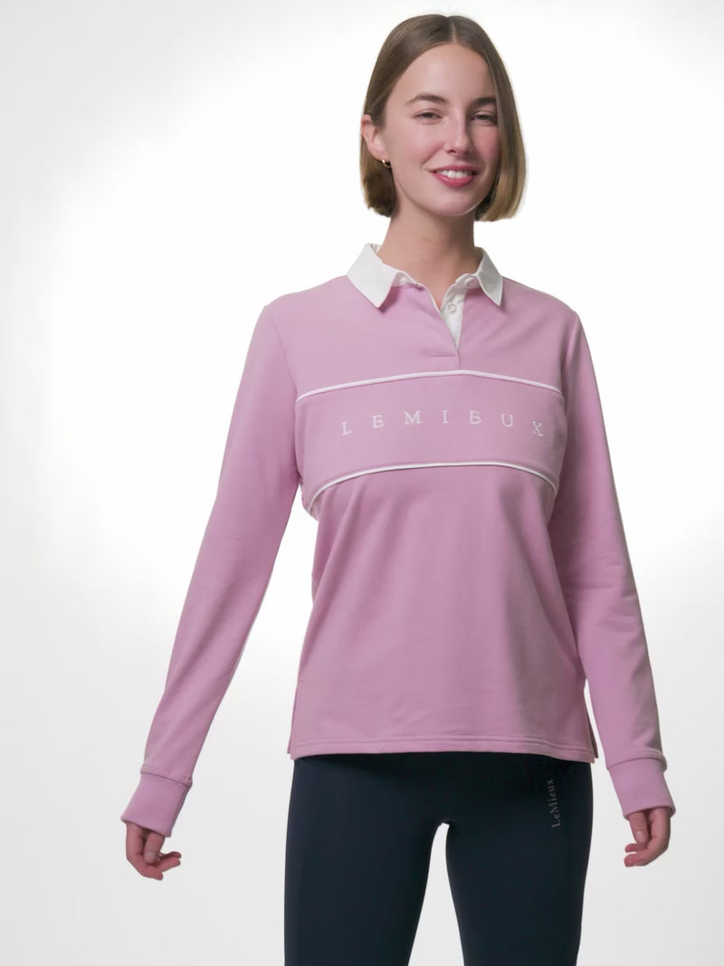 Indlæs og afspil video i Gallery Viewer, SS26 Rochelle Rugby Shirt Fondant
