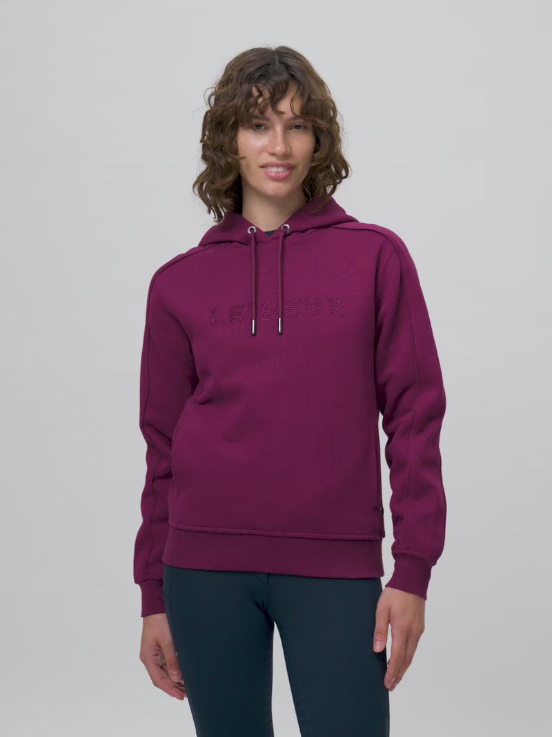 Indlæs og afspil video i Gallery Viewer, Eden Sparkle Hoodie Blackberry
