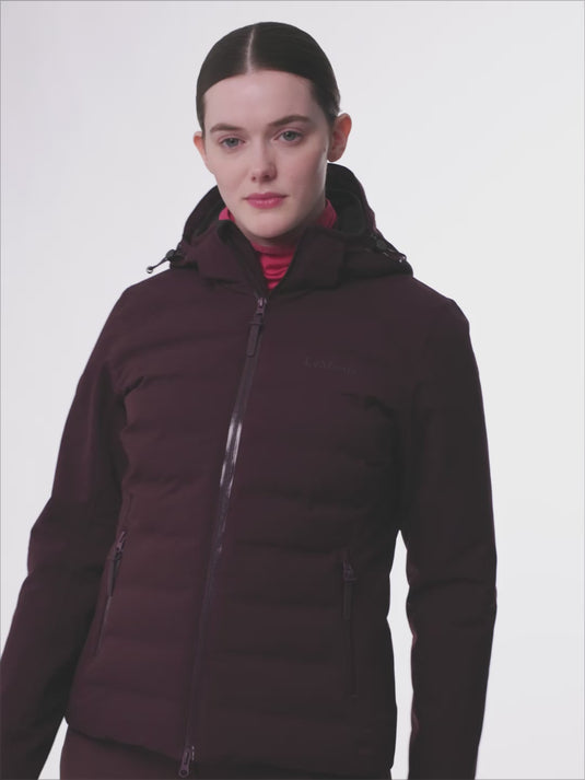 Brooke 3 in 1 Waterproof Hybrid Jacket Black