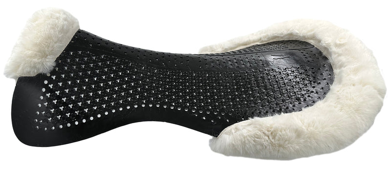 Indlæs billede i Gallery Viewer, Horsena Regular Gel Pad - ROLLED EDGE NATUR LAMMESKIND Dressage
