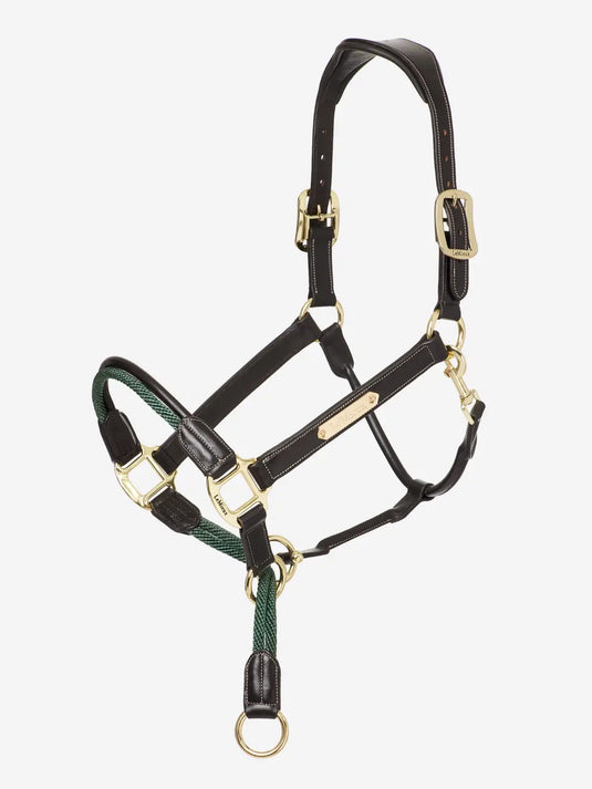 LM(F) CORE Rope Control Headcollar Brown