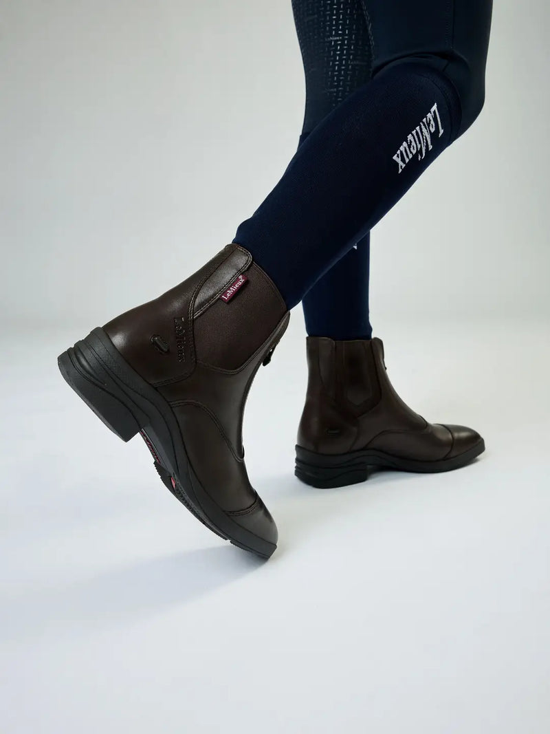 Indlæs billede i Gallery Viewer, LM(F) Junior Zip Paddock Boot Brown
