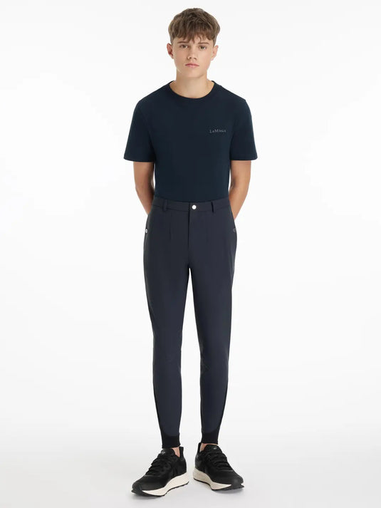 LM(F) Young Rider Boys Classique Breeches Navy
