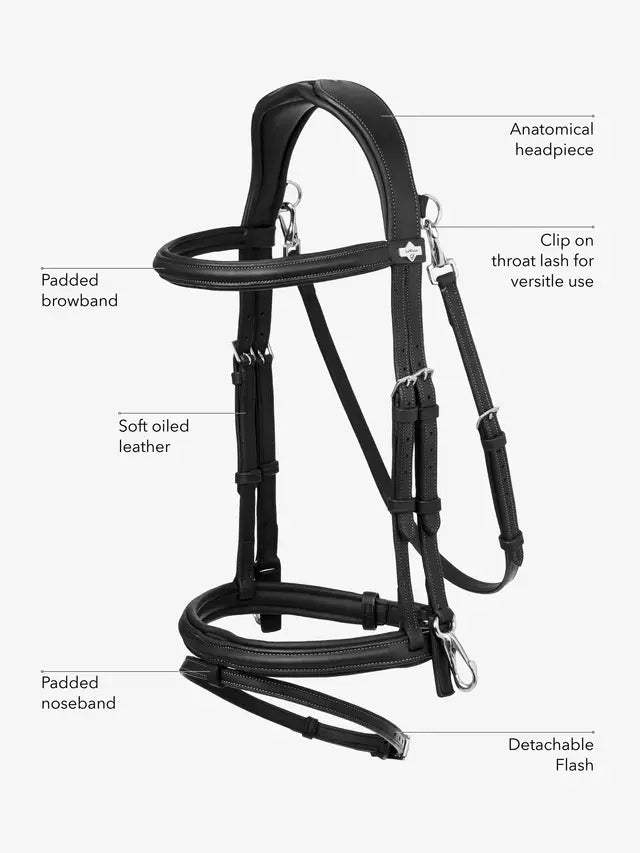 Indlæs billede i Gallery Viewer, LM CORE Kudos Work Bridle Black
